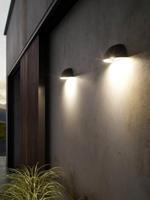 Nordlux LED Wandlamp Arcus Smart Light zwart 10W 2700K - 4806460 - thumbnail