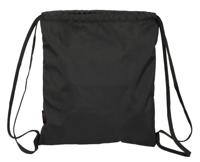 Rugtas met Koordjes Kelme Iron Zwart 35 x 40 x 1 cm - thumbnail