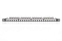 Digitus DN-91422 24 poorten Netwerkpatchpaneel 483 mm (19) Zonder connectoren 0.5 HE Meerdere kleuren Niet ingericht - thumbnail