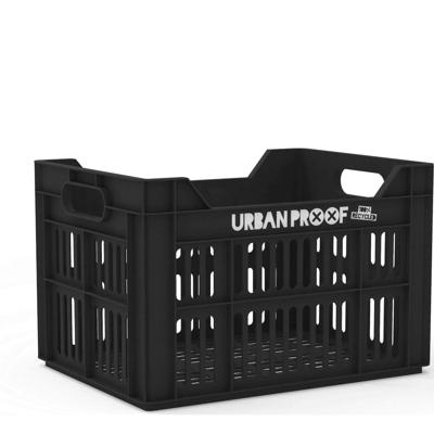 Urban Proof Fietskrat 30 liter Gerecycled Kunststof Black Urban Proof Fietskrat 30 liter Gerecycled Kunststof Black
