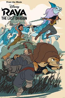 Poster Raya and the Last Dragon - Jumping Into Action 61x91,5cm