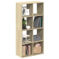 Kamerscherm / boekenkast 69,5x29x137,5 cm hout sonoma eiken - thumbnail