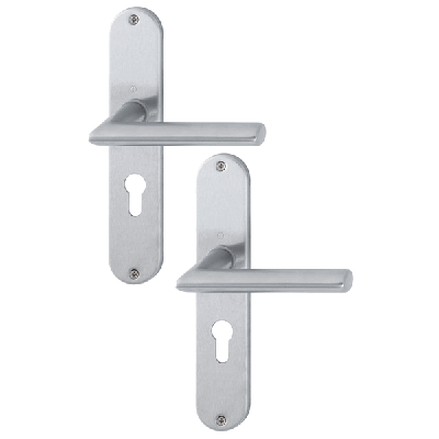 Hoppe deurbeslag Amsterdam pc72 afgerond E1400Z/302 rvs