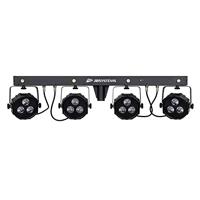 JB Systems Liveset 2 met 4 RGB LED-parren & 4 stroboscopen op statief - thumbnail