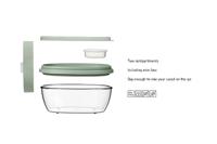 MEPAL - Ellipse - Saladbox Nordic Green - thumbnail