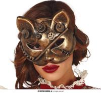 Steampunk Masker Kat Bella - thumbnail