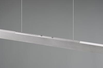 Trio Unieke hanglampHelios geborsteld metaal - 343310105