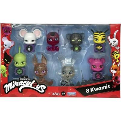 Bandai - Miraculous - Pakket van 8 kwamis - Minifigurenverzameling - P50532 Bandai - Miraculous - Pakket van 8 kwamis - Minifigurenverzameling - P50532