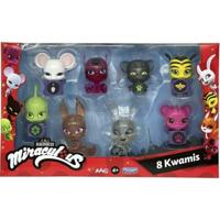 Bandai - Miraculous - Pakket van 8 kwamis - Minifigurenverzameling - P50532 - thumbnail