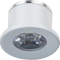 LED Veranda Spot Verlichting - Velvalux - 1W - Natuurlijk Wit 4000K - Inbouw - Rond - Mat Wit - Aluminium - Ø31mm - thumbnail