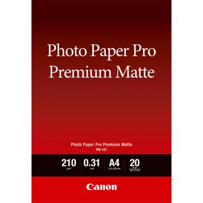 Canon PM-101 Pro Premium Matte A4 20 vel 210g Canon PM-101 Pro Premium Matte A4 20 vel 210g