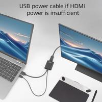 ACT HDMI naar DisplayPort adapter. 4K@60Hz - thumbnail