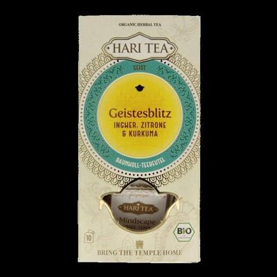 Hari Tea Ginger lemon & tumeric mindscape ginger bio 10 Stuks