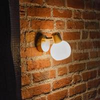 QAZQA Art Deco spot goud met opaal glas verstelbaar - Anouk - thumbnail