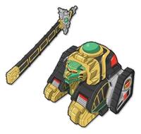 Mighty Morphin Power Rangers Thunderzord Action Figure Lion - thumbnail
