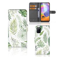 Samsung Galaxy A31 Hoesje Leaves - thumbnail