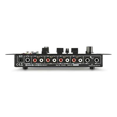 Skytec STM-3020B 6-kanaals mengpaneel met USB/MP3-speler budget - thumbnail