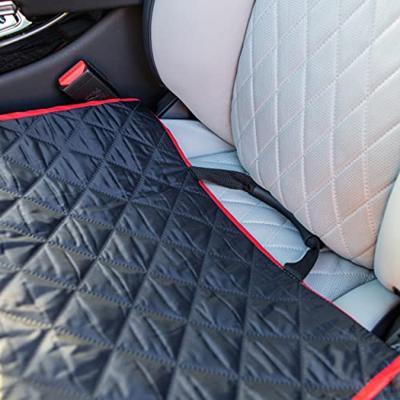 KONG Autostoelhoes Single Seat Cover, antraciet-rood - thumbnail