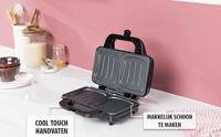 Tosti apparaat Tristar SA-3060 Sandwichera 900 W Zwart - thumbnail