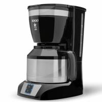 SOGO Human Technology Drip Inox 10 Koffiezetapparaat Zwart Capaciteit koppen: 10 Glazen kan, Warmhoudfunctie - thumbnail