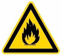 Ontvlambare stoffen - 100 mm breed - thumbnail