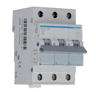 Hager MCN325 MCN325 Zekeringautomaat 1-fasig 25 A 230 V, 400 V