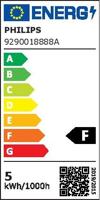 Philips LED 77215400 LED-lamp Energielabel F (A - G) E14 Kaars 5 W, 2.5 W, 1 W = 40 W, 18 W, 9 W Warmwit (Ø x l) 3.5 cm x 10.6 cm Dimbaar 1 stuk(s) - thumbnail
