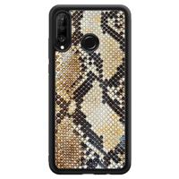 Huawei P30 Lite hoesje - Golden snake - thumbnail