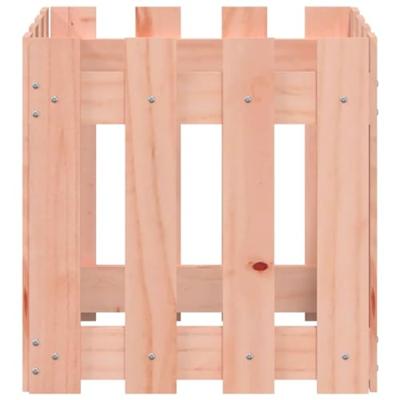 VidaXL Plantenbak met hekontwerp 40x40x40 cm massief douglashout VidaXL Plantenbak met hekontwerp 40x40x40 cm massief douglashout