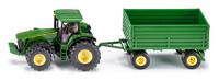 Siku john deere tractor met aanhanger Siku - Hortus - thumbnail