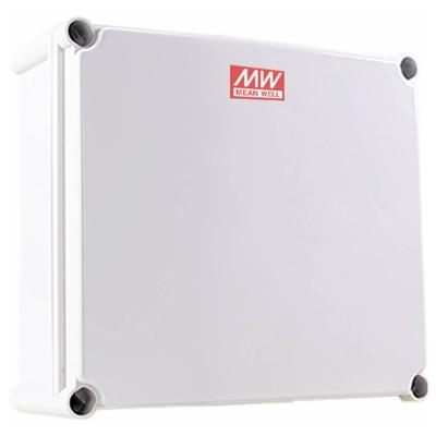 MEAN WELL Behuizing, Industriële behuizing, Outdoorbehuizing 175 x 175 x 75 PC, Polycarbonaat, Kunststof Grijs 1 stuk(s)