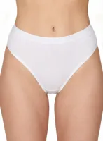 Ondergoed 2-Pack dames Rio slip - 32282 - Hoog opgesneden dames slip - Biologisch katoen - S - Zwart - Onderbroek - Ondergoed - S - Onderbroek - - - thumbnail