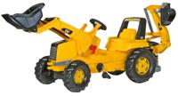 Rolly Toys 813001 RollyJunior CAT Tractor met Lader en Graafarm - thumbnail