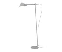 Vloerlamp grijs DFTP &apos;Stay&apos; modern E27 fitting verstelbaar 135cm - thumbnail