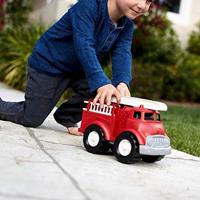 Green Toys brandweerauto - thumbnail