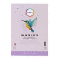 Markerblok qrea a4 75gram 75vel | 10 stuks - thumbnail