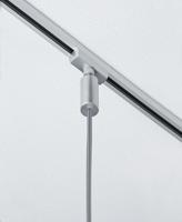 Paulmann Basic Pendel 230V-railsysteem lamp Universeel E27 20 W LED Chroom (mat), Chroom - thumbnail