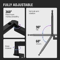 Elgato Wave Mic Arm (Low Profile) houder - thumbnail