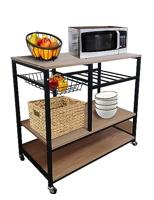 ERRO Keukentrolley op wieltjes - keukenrek - 80x40x85cm - thumbnail