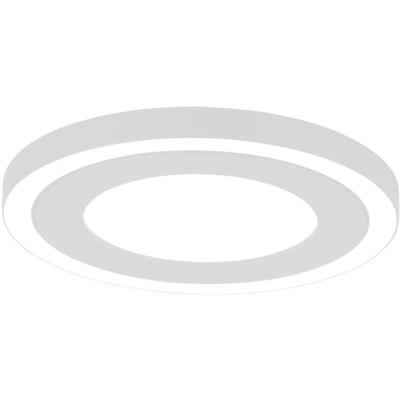 LED Plafondlamp 17W - Natuurlijk Wit 4000K - Rond Mat Wit Kunststof