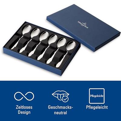 VILLEROY & BOCH - Oscar 18/10 - Espressolepel Set/6 12cm