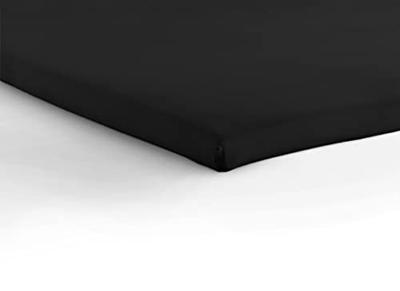 Dreamhouse Katoenen Topper Hoeslaken Zwart 90 x 220 cm