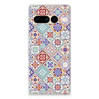 Google Pixel 7 Pro | TPU | Siliconen hoesje | Tiles Color - thumbnail