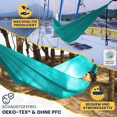 Ticket to the Moon Compact hangmat Turquoise Ticket to the Moon Compact hangmat Turquoise