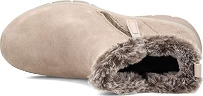 Skechers Snowboots Easy Going-High Zip 167108/MUSH Lichtbruin-38 maat 38