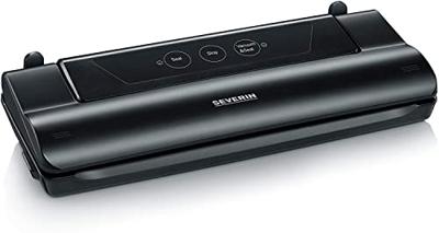 SEVERIN FS3610 Compacte frisdrankzak - Automatisch vacumeren en sluiten - Houdt etenswaren 8 keer langer vers / Zwart