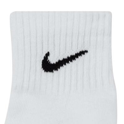 Nike SX7667 Everyday Cushion Ankle Socks 3-Pack - Wit - 34-38 Nike SX7667 Everyday Cushion Ankle Socks 3-Pack - Wit - 34-38