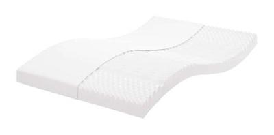 Schuimmatras 7 zones hardheid 20 ILD 140x210 cm wit - thumbnail