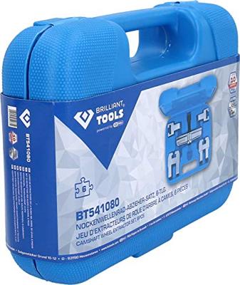 Brilliant Tools BT541080 Nokkenaswieltrekker-set, 6-delig