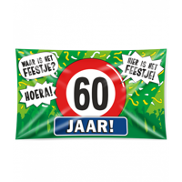 Gevelvlag 60 jaar 90x150cm - thumbnail
